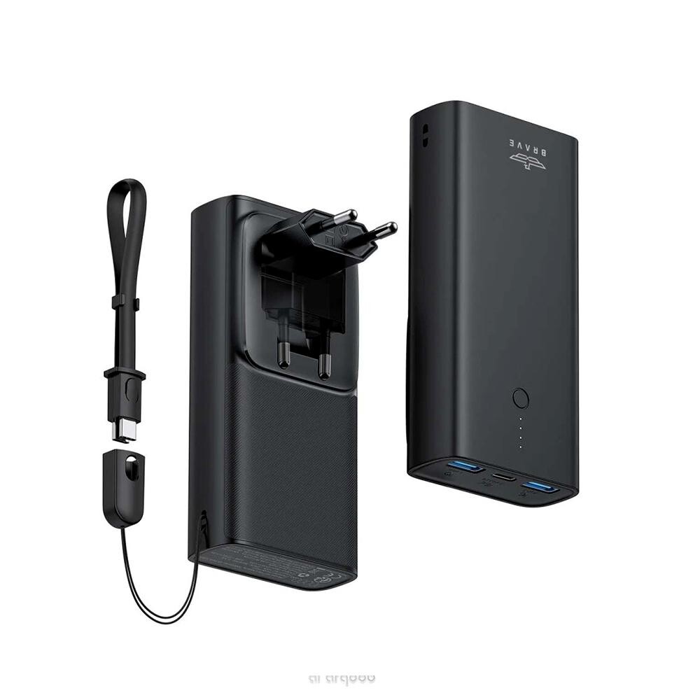Brave Power Bank &amp; Wall Adapter 10000mAh 22.5W | BP-EU10
