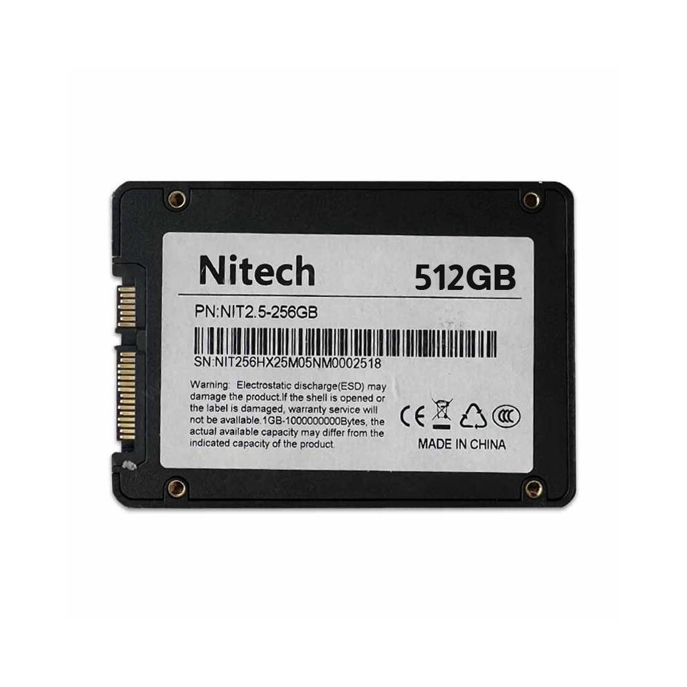 Nitech SSD External Hard 512GB