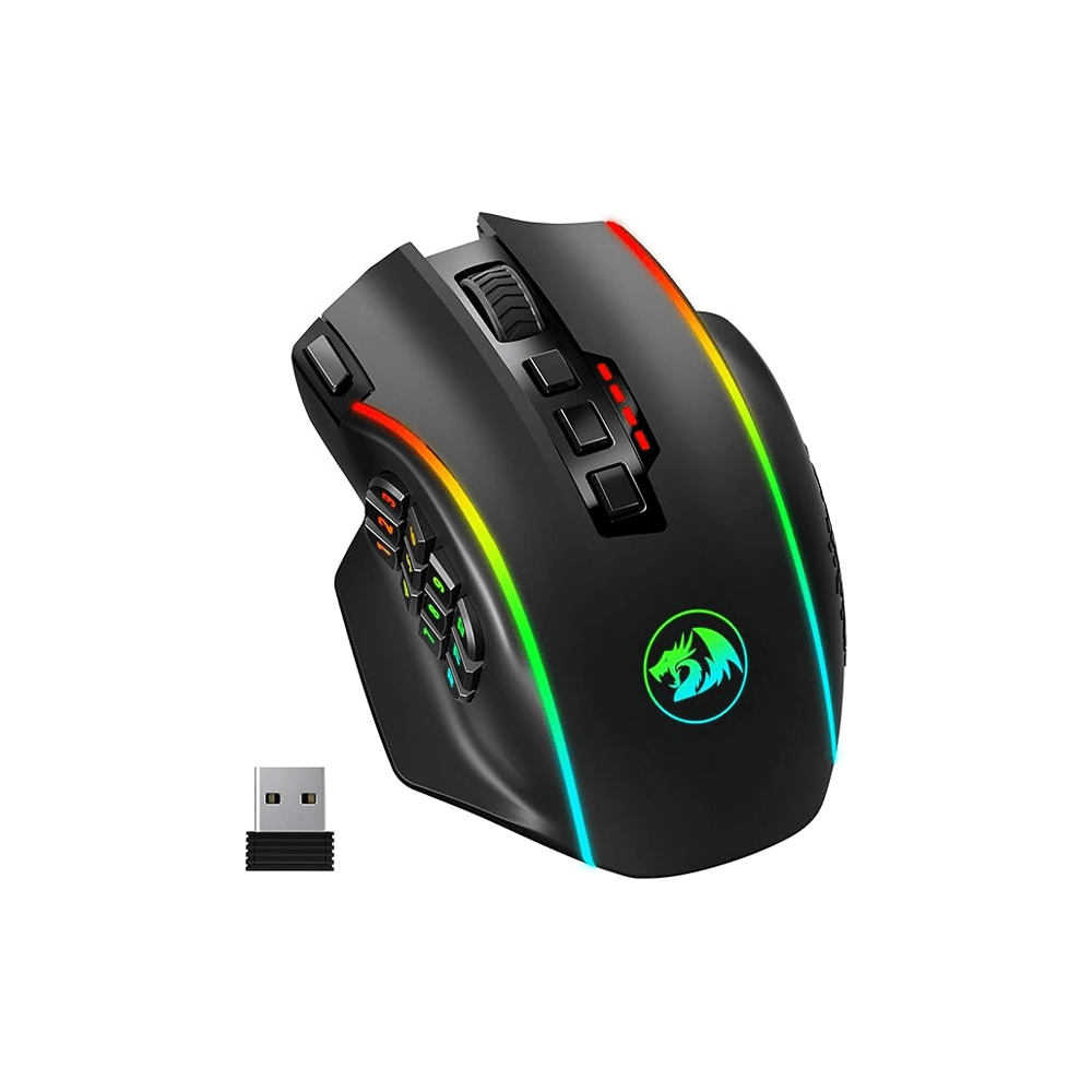 REDRAGON PERDITION PRO M901P RGB Wireless &amp; Wired Gaming Mouse