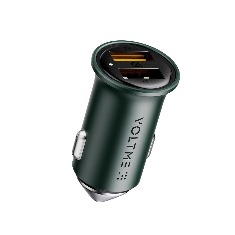VOLTME Cazo Series 24W Dual USB Port Car Charger | D2007